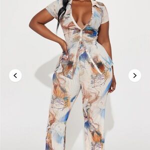 Abstract Print 2 piece set